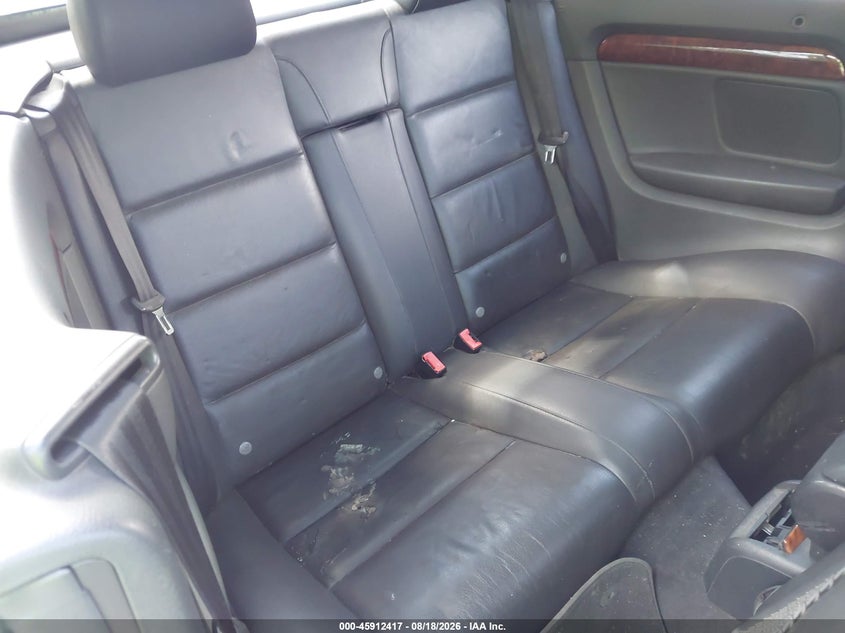 AUDI A4 2006 VIN WAUDT48HX6K009857
