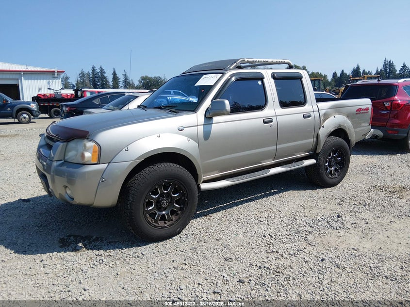 2001 Nissan Navara (Frontier), Левый зад, IAAI, VIN 1N6ED27Y91C357899 — фото 2