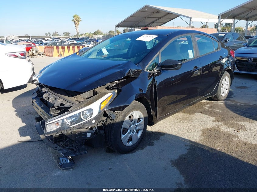 2018 Kia Forte, Front End, IAAI, VIN 3KPFK4A76JE254988 — photo 2
