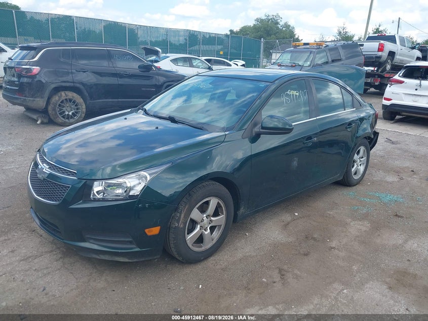 2014 Chevrolet Cruze, Удар ззаду, IAAI, VIN 1G1PC5SB2E7174628 — фото 2
