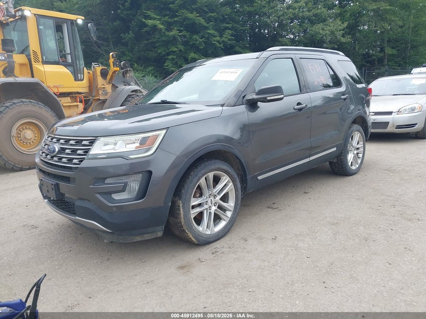 2017 Ford Explorer, Обычный износ, IAAI, VIN 1FM5K8D86HGB42477 — фото 2