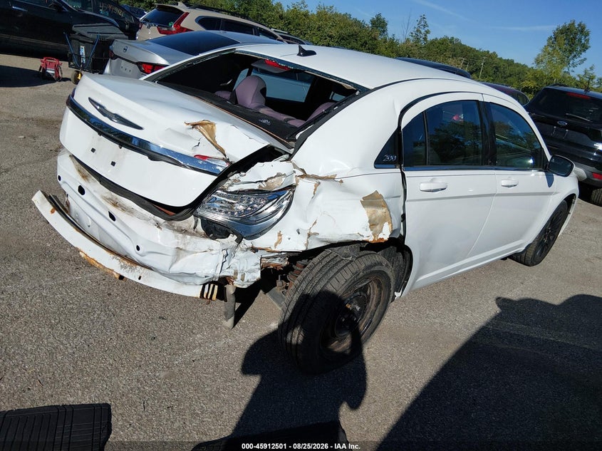 Vin: 1c3ccbab9cn204596, lot: 46411569, chrysler 200 lx 20124