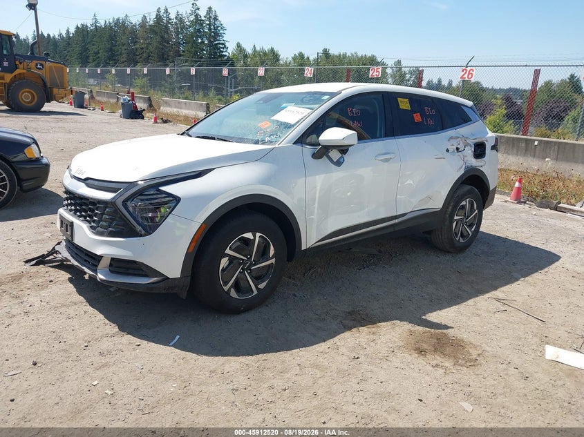2025 Kia Sportage, Біо/хімія, IAAI, VIN KNDPUCDG2S7260289 — фото 2