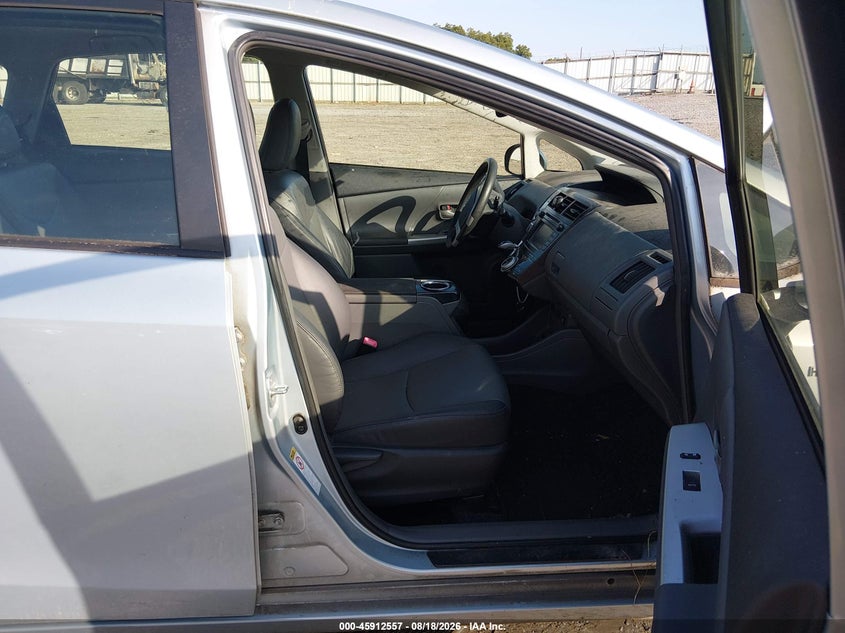 2012 TOYOTA PRIUS V (+) WAGON 1.8L I-4 DOHC, VVT, 98HP