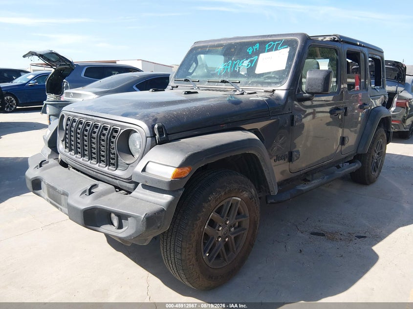 Vin: 1c4pjxdn2rw103523, lot: 46411634, jeep wrangler 4-door sport s 4x4 20242