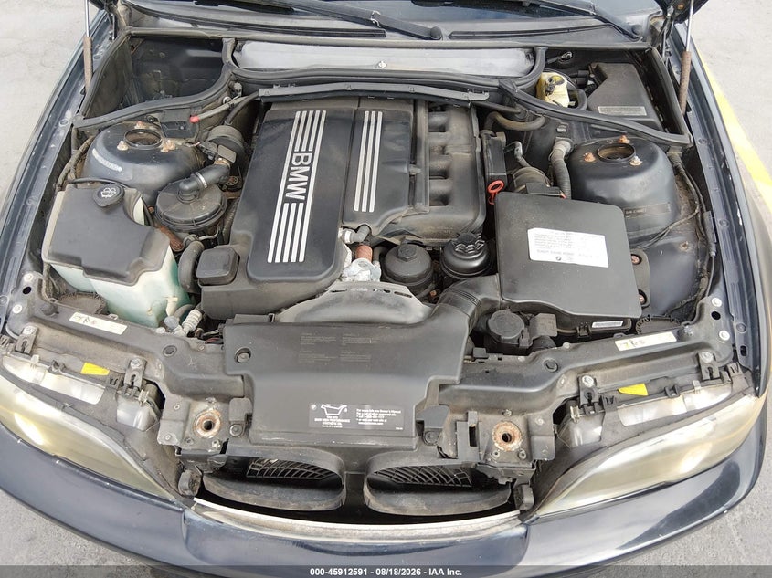 BMW 325CI 2004 VIN WBABV13404JT22939