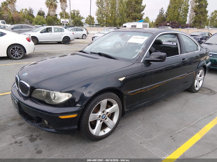 2004 BMW 3er, Обычный износ, IAAI, VIN WBABV13404JT22939 — фото 2