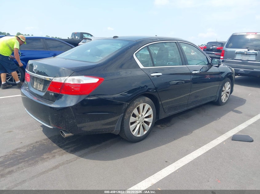Vin: 1hgcr3f88da019642, lot: 46411671, honda accord ex-l v-6 20134