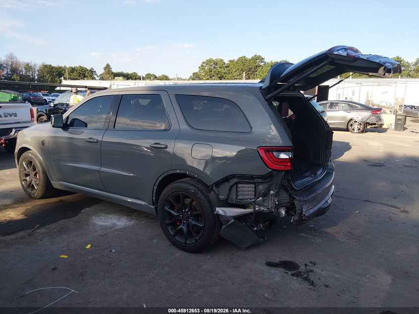Vin: 1c4sdjh94pc695467, lot: 46411721, dodge durango srt hellcat premium awd 20233