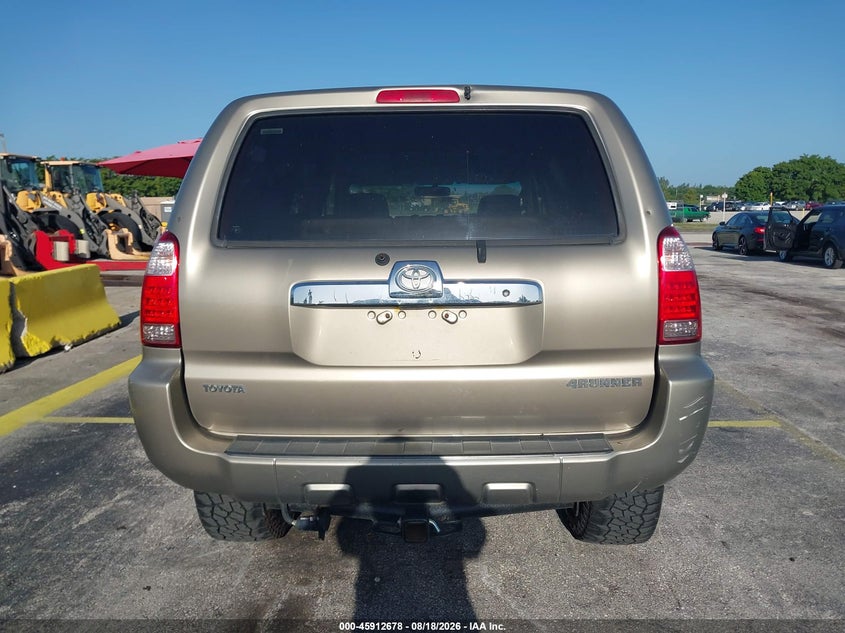2007 TOYOTA 4RUNNER SPORT UTILITY VEHICLE 4.0L V-6 DOHC, VVT, 236HP
