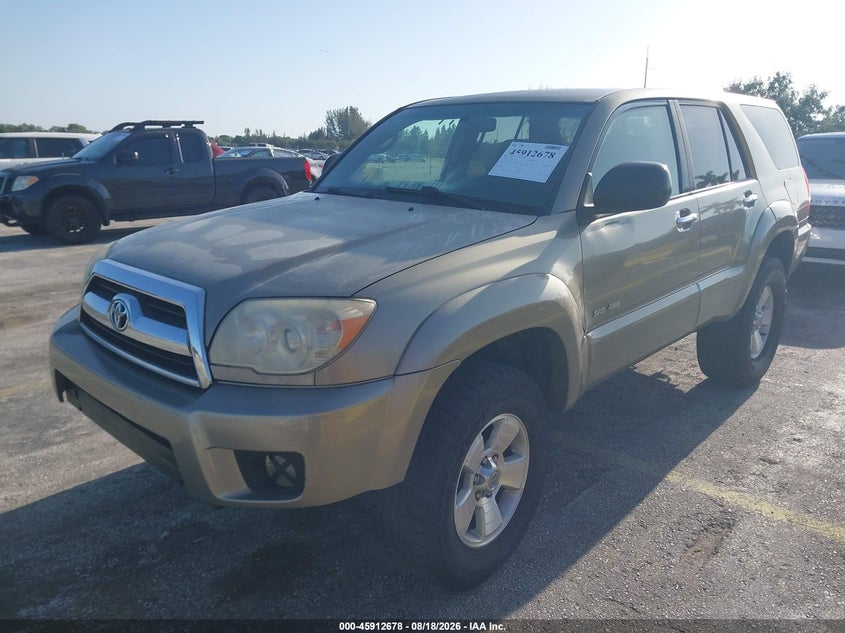 2007 TOYOTA 4RUNNER SPORT UTILITY VEHICLE 4.0L V-6 DOHC, VVT, 236HP