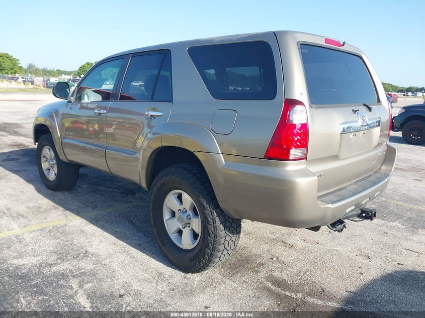 2007 TOYOTA 4RUNNER SPORT UTILITY VEHICLE 4.0L V-6 DOHC, VVT, 236HP