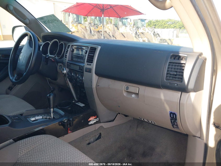 2007 TOYOTA 4RUNNER SPORT UTILITY VEHICLE 4.0L V-6 DOHC, VVT, 236HP