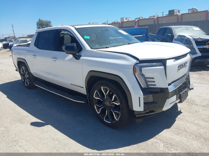 Vin: 1gt10med0su406752, lot: 46411771, gmc sierra ev extended range denali 20251