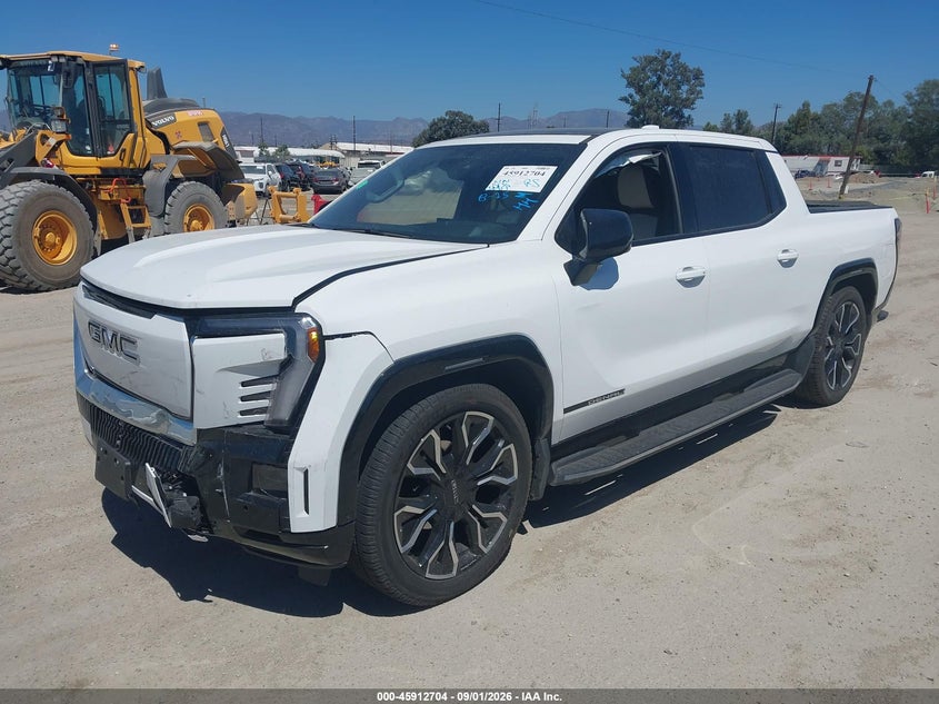 Vin: 1gt10med0su406752, lot: 46411771, gmc sierra ev extended range denali 20252