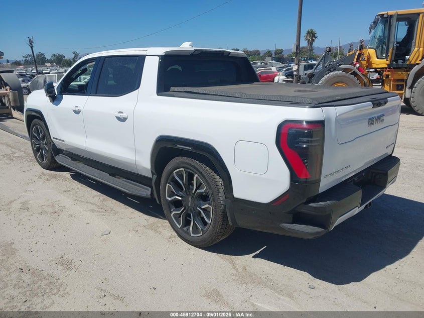 Vin: 1gt10med0su406752, lot: 46411771, gmc sierra ev extended range denali 20253