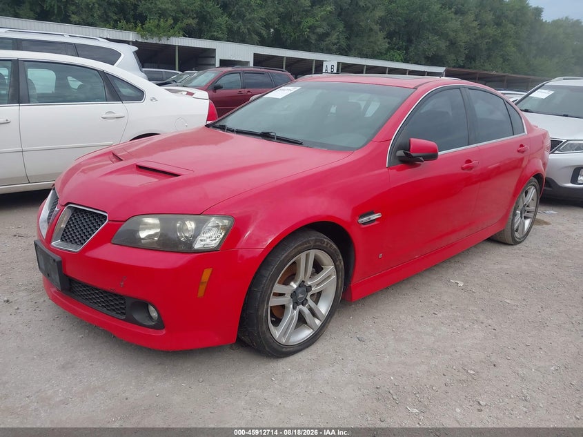 2008 Pontiac G8, Обычный износ, IAAI, VIN 6G2ER57708L127540 — фото 2