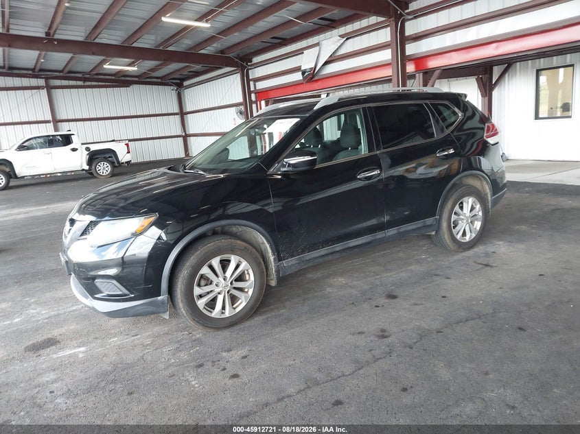 2015 Nissan Rogue, Звичайний знос, IAAI, VIN 5N1AT2MV0FC757111 — фото 2