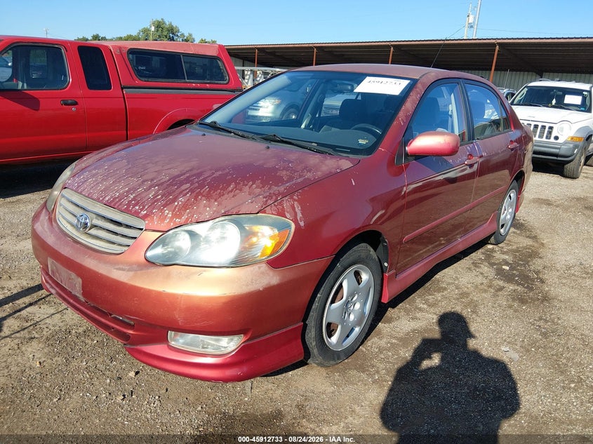 2003 Toyota Corolla, Normal Wear & Tear, IAAI, VIN 1NXBR32EX3Z140168 — photo 2