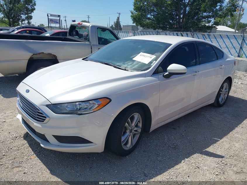 2018 Ford Fusion, Стихія, IAAI, VIN 3FA6P0HDXJR259339 — фото 2