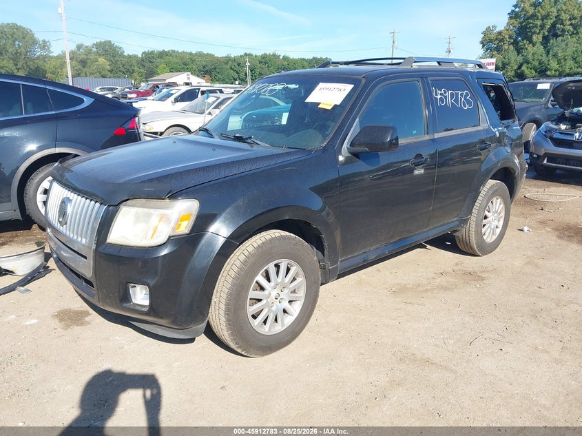 2010 Mercury Mariner, Storm Damage, IAAI, VIN 4M2CN8H71AKJ18671 — photo 2