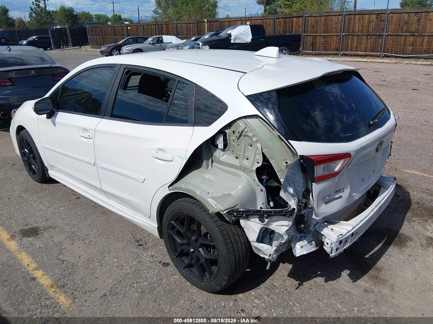 Vin: 4s3gtam69k3700059, lot: 46411868, subaru impreza 2.0i sport 20193