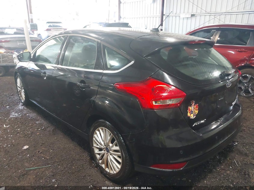 Vin: 1fadp3n23fl378724, lot: 46411869, ford focus titanium 20153
