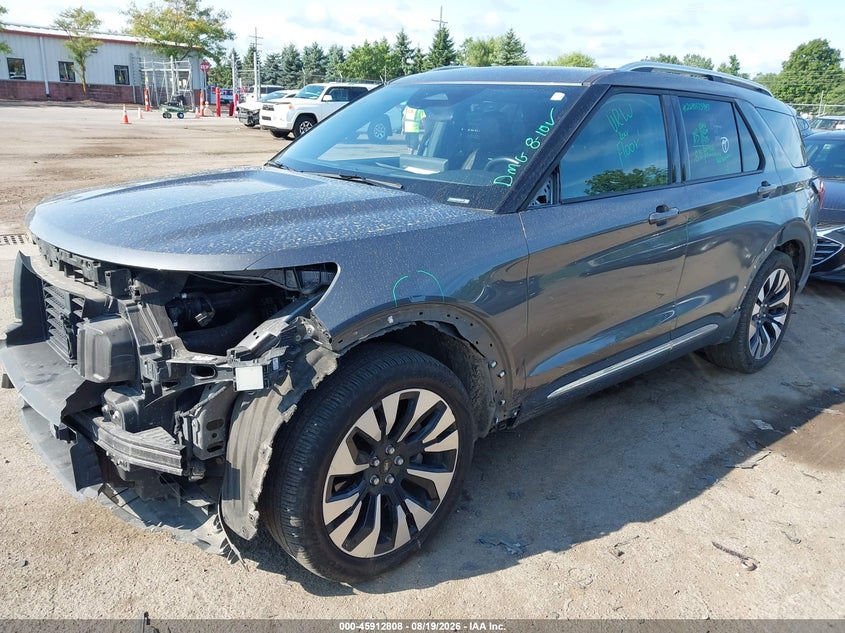 2025 Ford Explorer, All Over, IAAI, VIN 1FMUK8HH2SGB64702 — photo 2