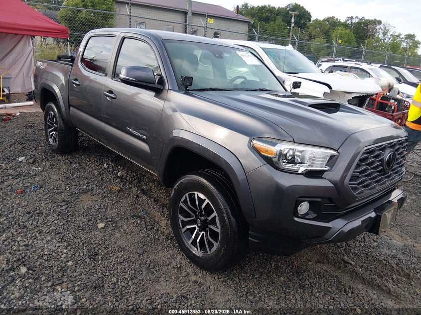 2020 Toyota Tacoma Trd Sport, Rear, IAAI, VIN 5TFCZ5AN7LX223867