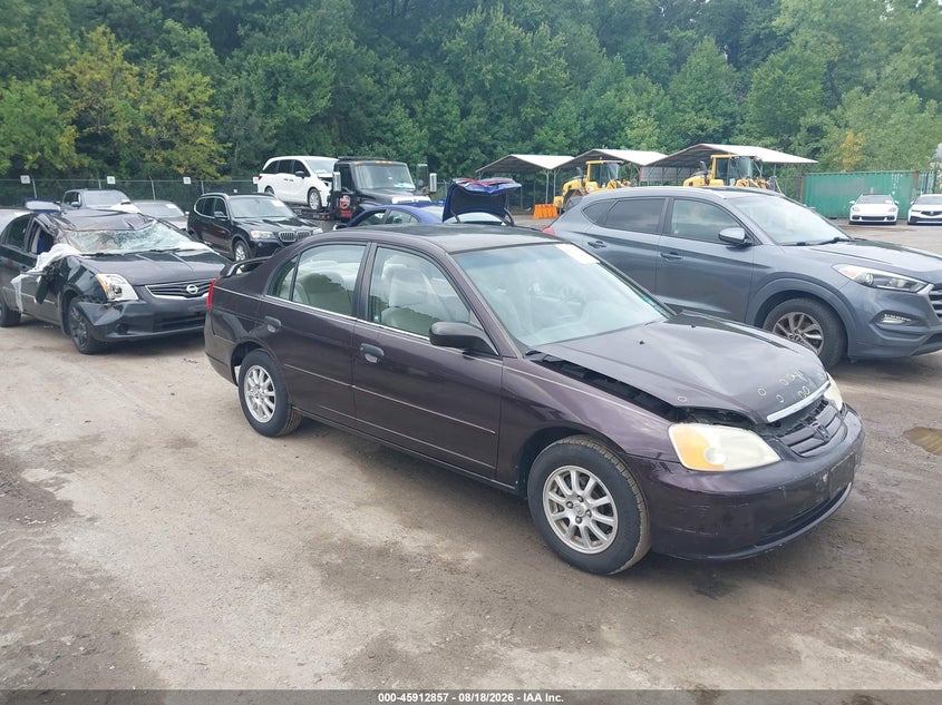 2001 HONDA CIVIC auction photo 1
