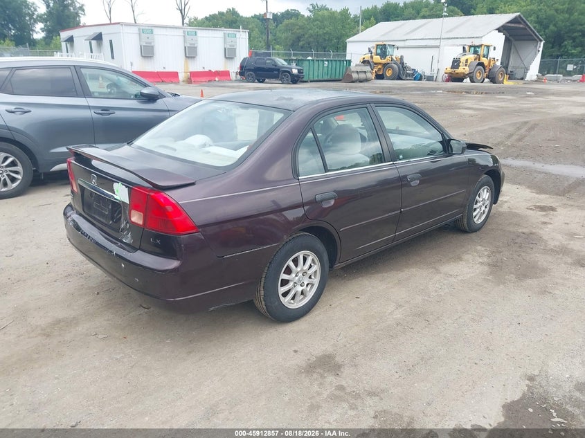 2001 HONDA CIVIC auction photo 4