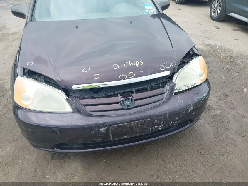 2001 HONDA CIVIC auction photo 6
