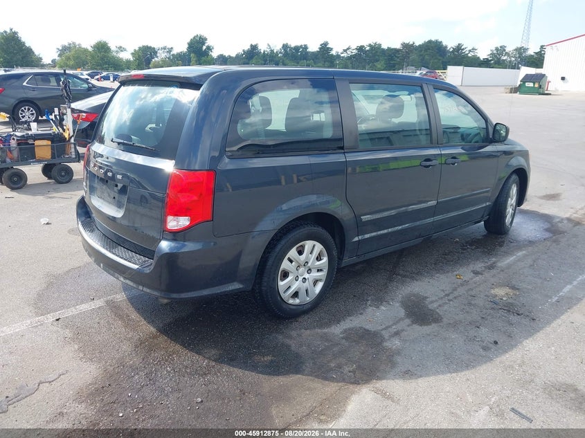 Vin: 2c4rdgbg1er161601, lot: 46411943, dodge grand caravan american value pkg 20144
