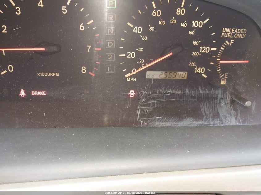 LEXUS ES 300 1999 VIN JT8BF28G8X5071740