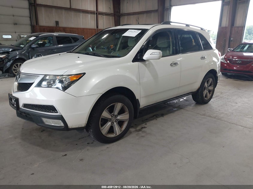 2012 ACURA MDX auction photo 2