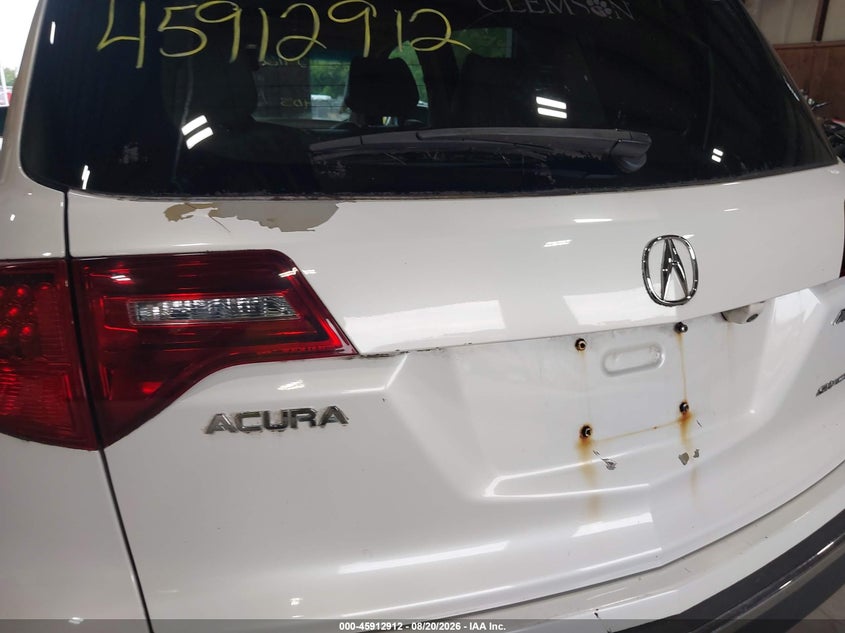 2012 ACURA MDX auction photo 6