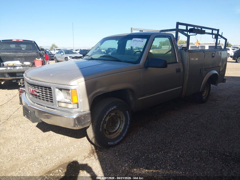 1994 GMC Sierra, Звичайний знос, IAAI, VIN 1GTHC34K7RE530280 — фото 2
