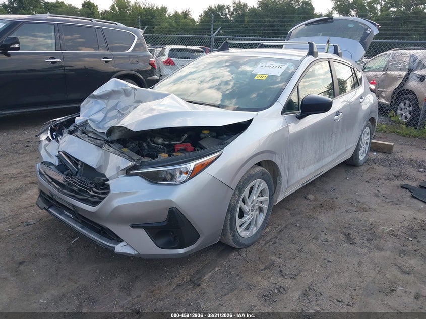2024 Subaru Impreza, Front End, IAAI, VIN JF1GUABC1R8860087 — photo 2