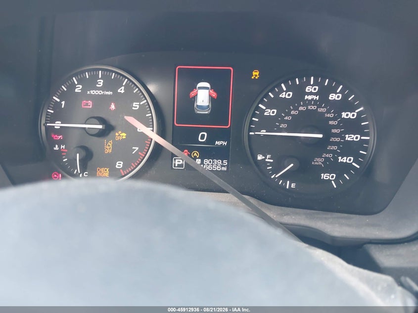 SUBARU IMPREZA 2024 VIN JF1GUABC1R8860087