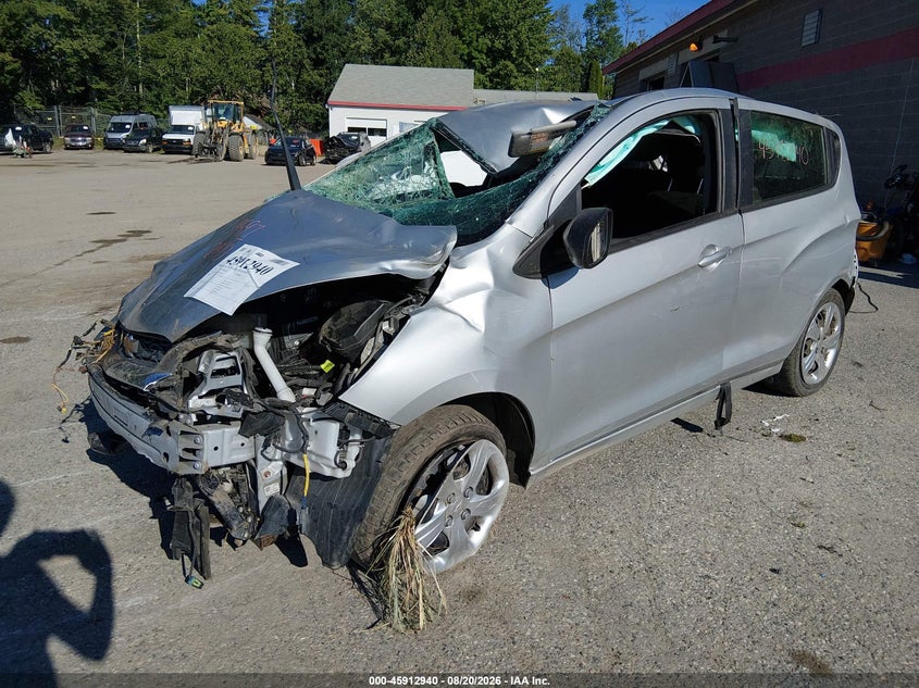 2021 Chevrolet Spark, All Over, IAAI, VIN KL8CB6SA8MC228275 — photo 2