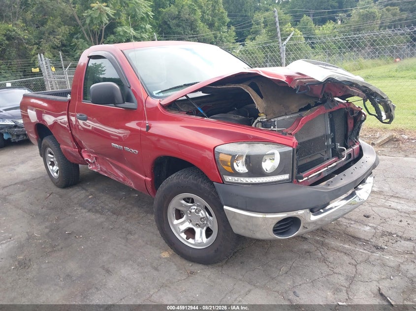 2006 Dodge Ram 1500 St, Front, IAAI, VIN 1D7HA16K56J194564