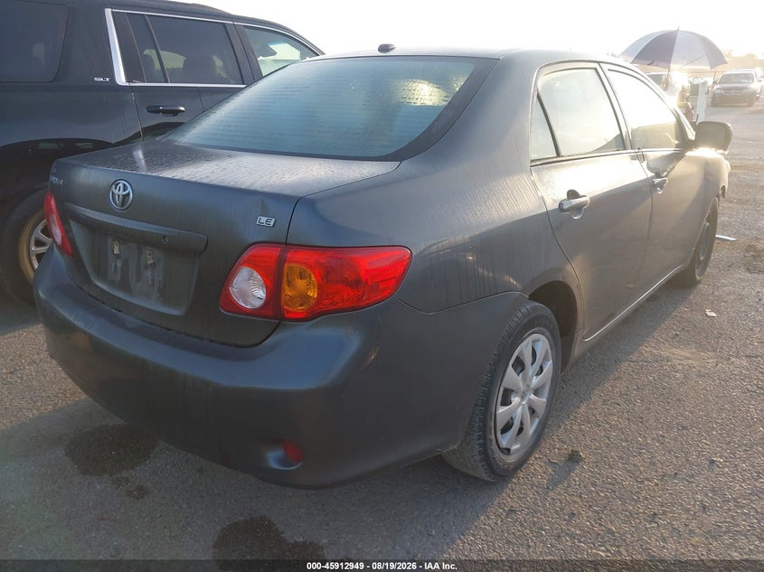Vin: 2t1bu4ee7ac294576, lot: 46412017, toyota corolla le 20104