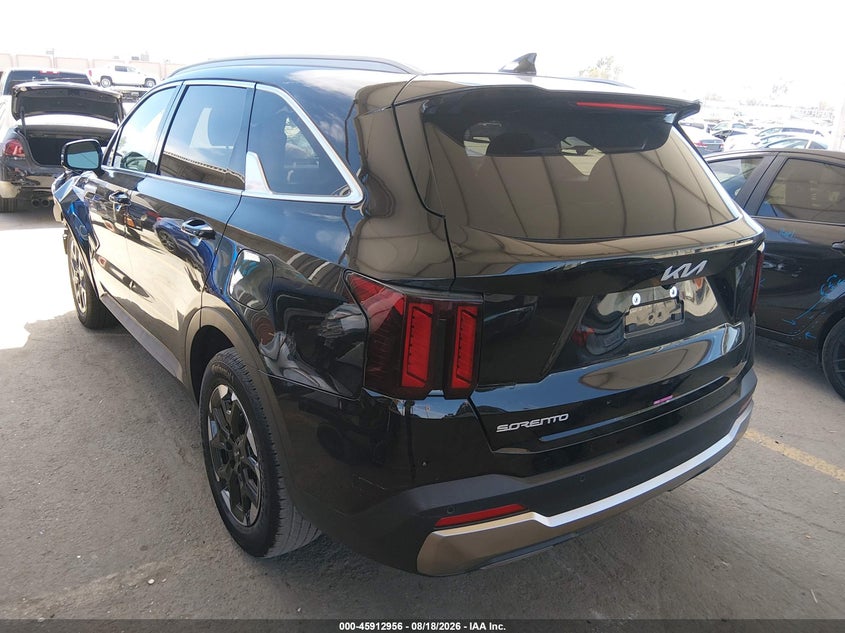 KIA SORENTO 2025 VIN 5XYRL4JC1SG399612