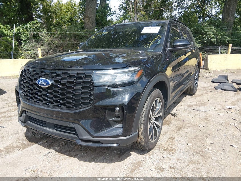 2025 Ford Explorer, Затопление, IAAI, VIN 1FMUK8KH7SGB59231 — фото 2