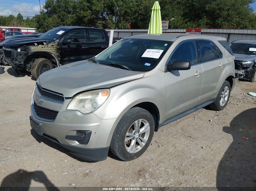 2015 Chevrolet Equinox, Left Rear, IAAI, VIN 2GNALAEK0F1145250 — photo 2