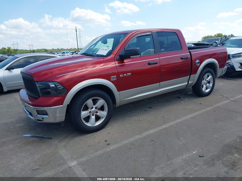 2009 Dodge RAM, Обычный износ, IAAI, VIN 1D3HB13T29S710986 — фото 2