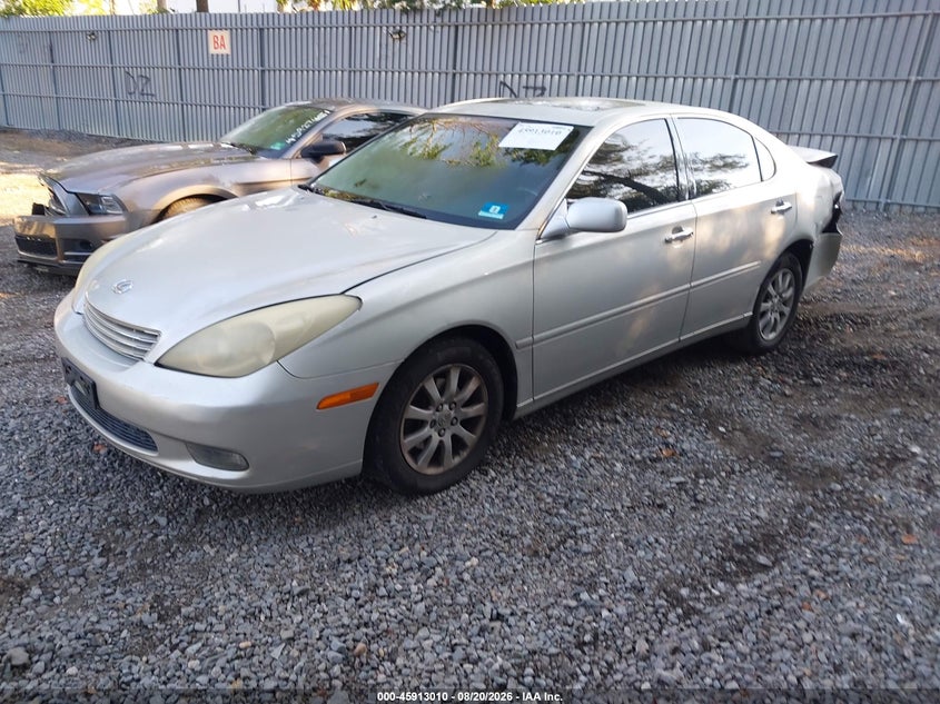LEXUS ES 330 2004 VIN JTHBA30G845009038
