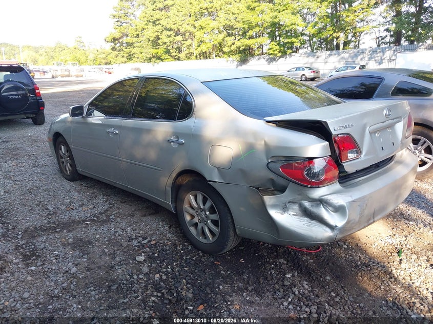 LEXUS ES 330 2004 VIN JTHBA30G845009038