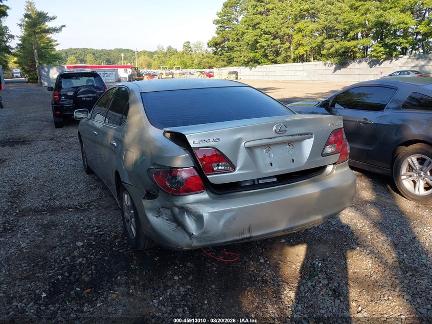 LEXUS ES 330 2004 VIN JTHBA30G845009038