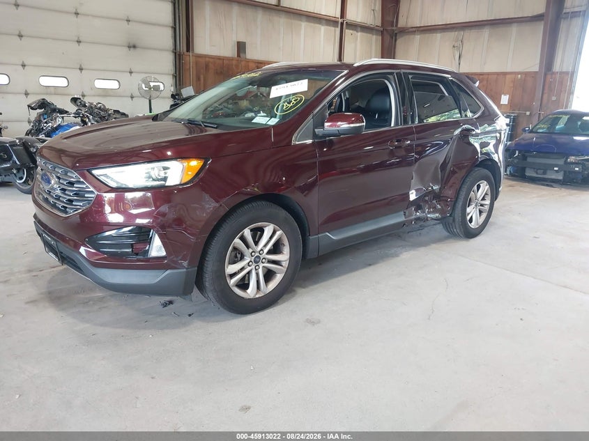 2019 Ford Edge, Левый бок, IAAI, VIN 2FMPK4J93KBC31520 — фото 2